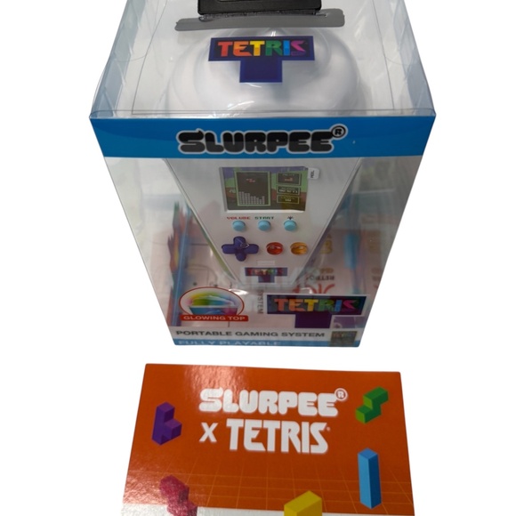 Slurpee + TETRIS Handheld Game Device Collectible - Picture 7 of 9